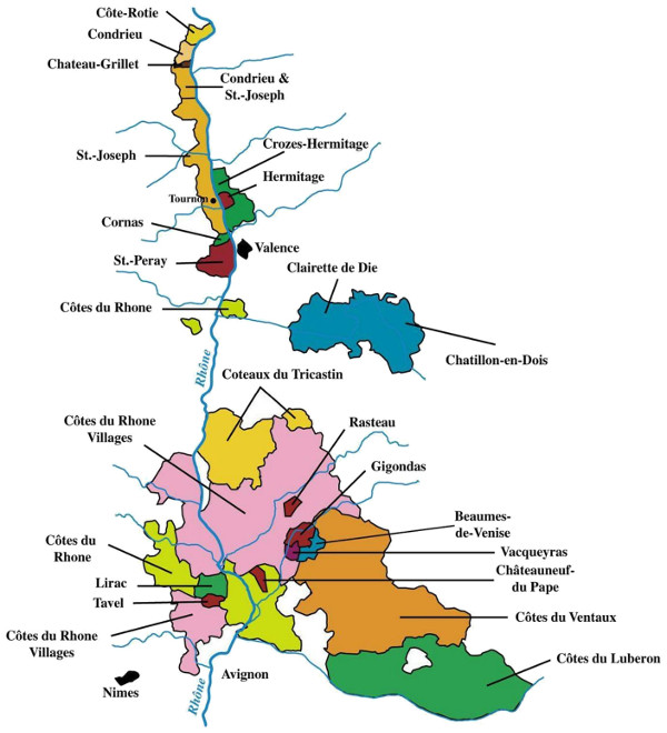 Rhône Grape Region