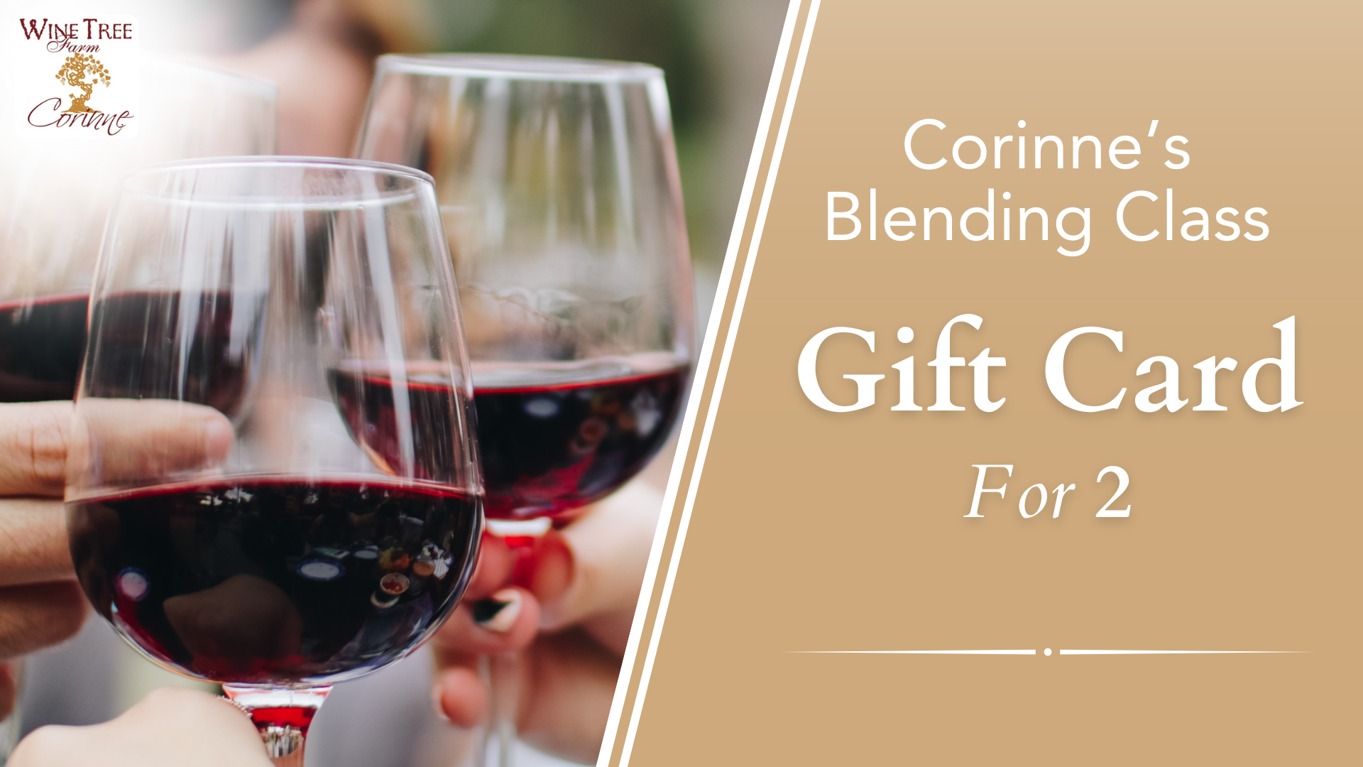 Wine Blending Class - Gift Certificate for 2