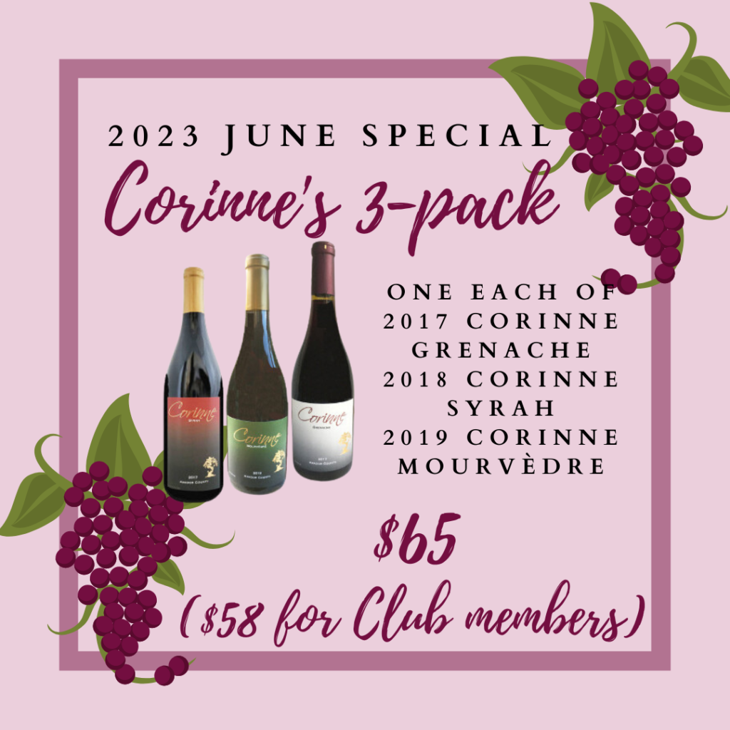 2023 June Special - Corinne's 3-pack