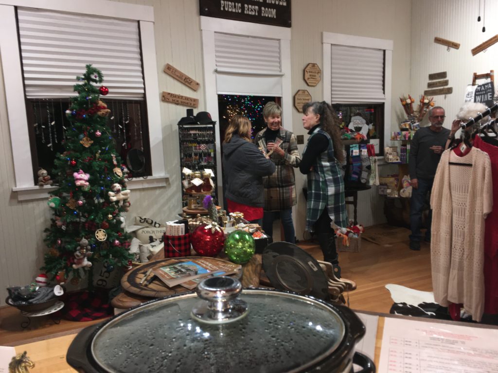 Visitors in the Store